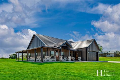 texas metal house overlook hunter|4388 County Road Metal Home by HL Custom Homes.